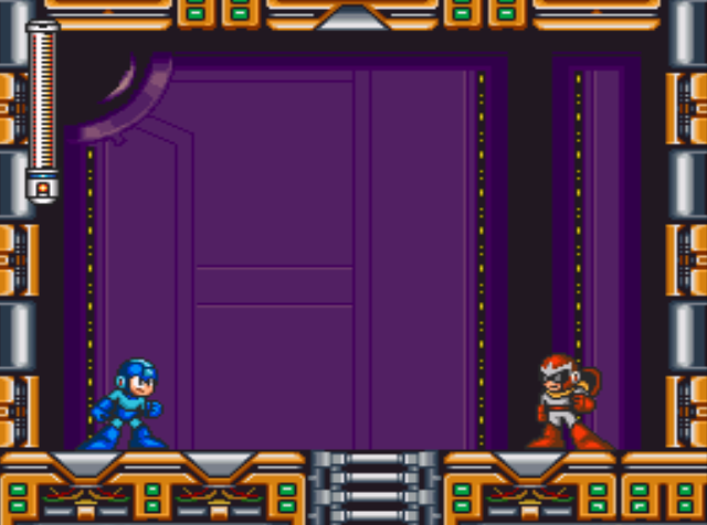 Mega Man 7 screenshot - Cloud Man